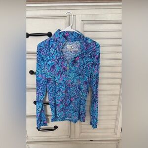 Lilly Pulitzer Justin luxletic half zip